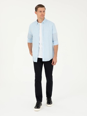 Cacharel Dark Navy Slim Fit Cotton Jeans
