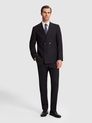 Cacharel Navy Slim Fit Suit