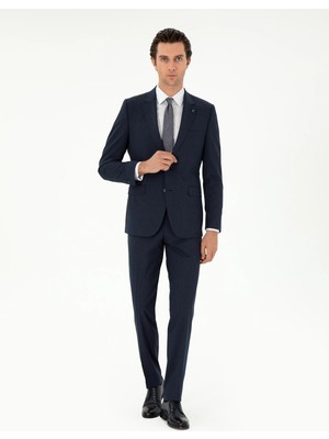 Cacharel Navy Slim Fit Classic Suit