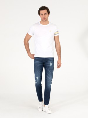 Cacharel Dark Blue Slim Fit Jeans
