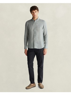 Gant Men's Black Slim Fit Trousers