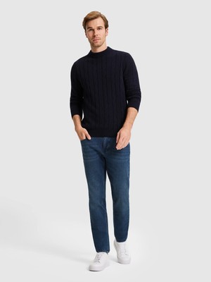 Cacharel Navy Slim Fit Jeans