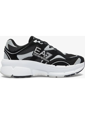 Ea7 Emporio Armani Logo Men's Black Sneakers
