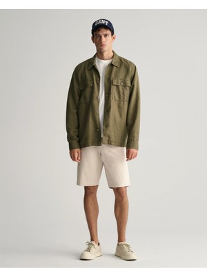 Gant Men's Cream Relaxed Fit Chino Shorts