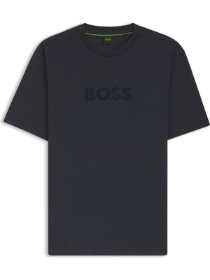 Boss Ts Terrace Logo Men's Crew Neck T-Shirt White