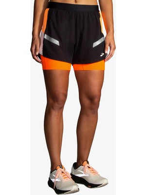 Brooks Run Visible 4 2in1 2.0 Women's Black Shorts