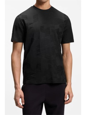 Boss Ts Network Jq Men's Crew Neck T-Shirt Black
