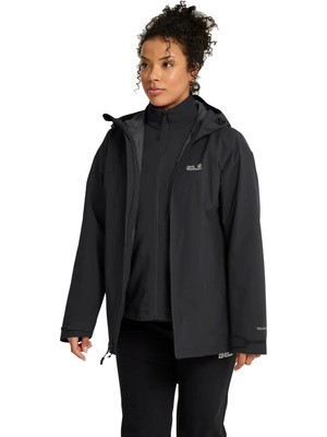 Jack Wolfskin Moonrise 2 3in1 Kadın Mont