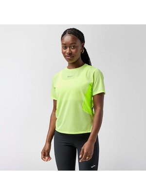 Brooks High Point Sleeve 2.0 Women's Yellow T-Shirt