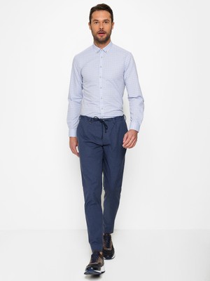 Cacharel Light Blue Slim Fit Long Sleeve Shirt