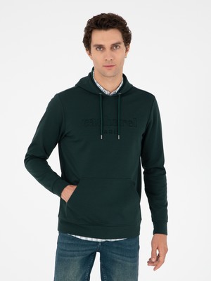 Cacharel Emerald Regular Fit Hooded Sweatshirt