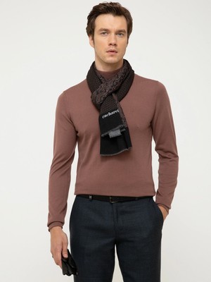 Cacharel Mock Neck Basic Sweater