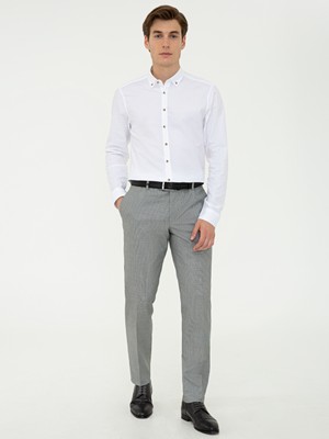 Cacharel Black Slim Fit Trousers
