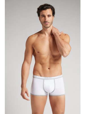 Intimissimi Logo Pima Cotton Boxers