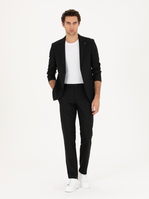 Cacharel Black Slim Fit Suit
