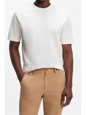 Boss C Tigerman 49 Men's Crew Neck T-Shirt White