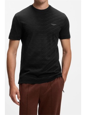Boss C Thompson 180 Am Men's Crew Neck T-Shirt Black