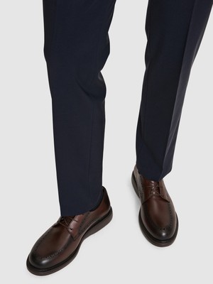 Cacharel Brown %100 Leather Smart Casual Shoes