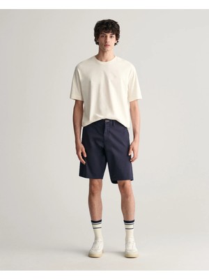 Gant Men's Navy Relaxed Fit Chino Shorts