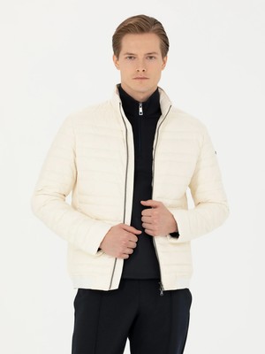 Cacharel Ecru Lightweight Quilted Jacket