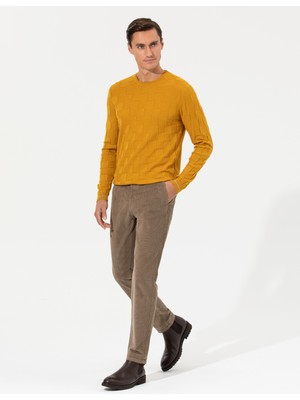 Cacharel Mink Slim Fit Canvas Trousers