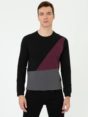 Cacharel Black Slim Fit Sweatshirt