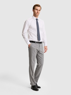 Cacharel Grey Slim Fit Tailored Trousers
