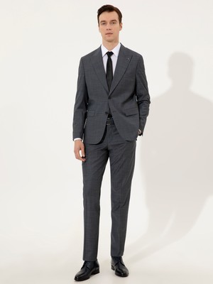 Cacharel Black Slim Fit Suit