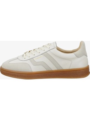 Gant Women's White Leather Cuzima Sneakers