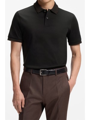 Boss H Phillipson 238 Men's Polo T-Shirt Black