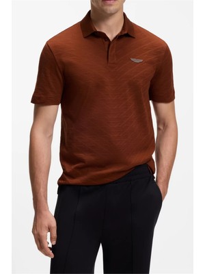 Boss C Prout 180 Am Men's Polo Shirt Brown