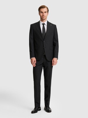 Cacharel Black Slim Fit Suit