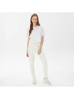 United Unıted4 Classic Women's White Sweatpants