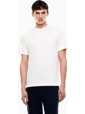 Ea7 Men's Crew Neck T-Shirt Multicolor