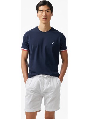 Nautica Men's Navy Regular Fit T-Shirt