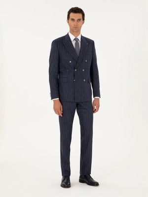Cacharel Blue Slim Fit Suit