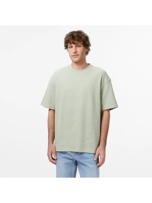 Hugo Nuwaffle Men's Green T-Shirt