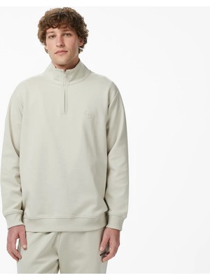 United Unıted4 Regular Fit Men's Cream Sweatshirt
