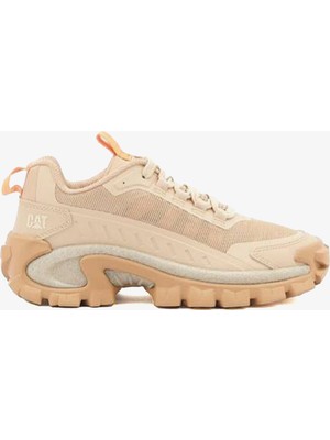 Cat Intruder Lightning Mesh Women's Cream Outdoor Shoes