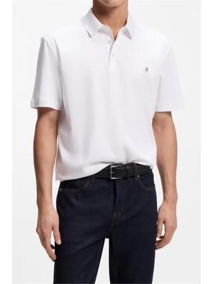 Boss C Parris 01 Men's Polo Shirt White