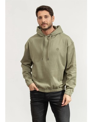 Boss C-Stevens Men's Hooded Sweatshirt Green