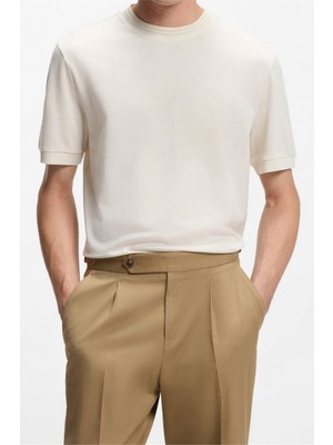 Boss H Thompson 70 Men's Crew Neck T-Shirt White