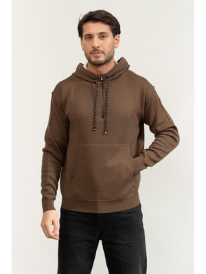 Boss Men's Hooded Sweatshirt Green