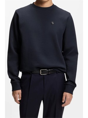 Boss C Sharpe 01 Men's Crew Neck Sweatshirt Blue