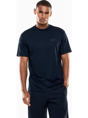 Ea7 Men's Crew Neck T-Shirt Blue