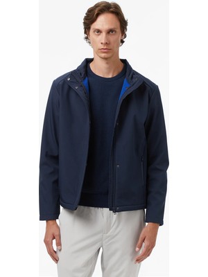 Nautica Men's Navy Regular Fit Coat