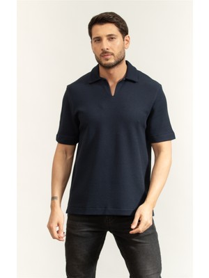 Boss H Ponti 12 Men's Polo T-Shirt Blue