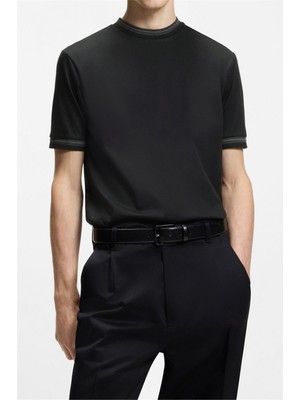 Boss H Tessler 202 Men's Crew Neck T-Shirt Black