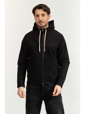Boss Men's Hooded Sweatshirt Black