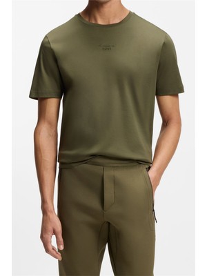Boss Ts Ps SPIRIT70 Car Men's Crew Neck T-Shirt Green